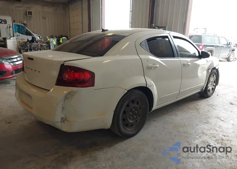 2013 Dodge Avenger Se from USA, damaged, VIN 1C3CDZAB1DN591054